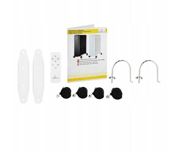 Mission Air Grzejnik olejowy OSLO 1500W White WiFi - 1590311 - zdjęcie 3